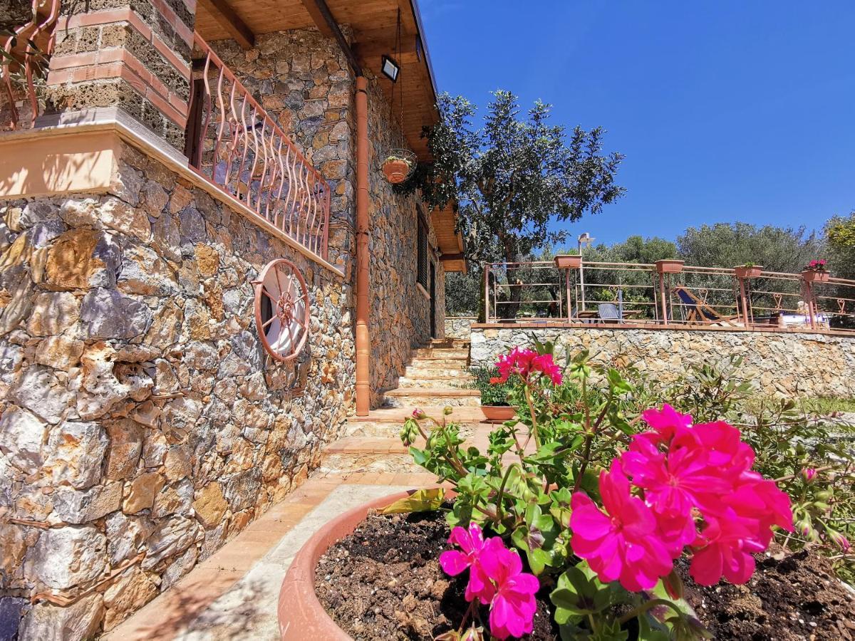 Villetta Starza Marina di Camerota Bagian luar foto