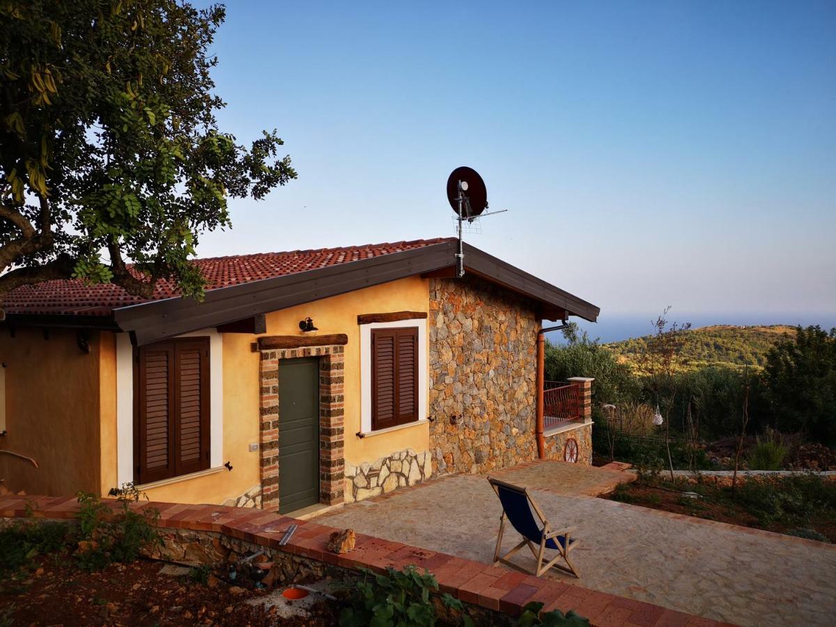 Villetta Starza Marina di Camerota Bagian luar foto
